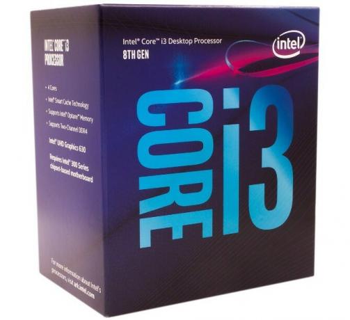 Intel Core i3 8100 obsługuje najlepszy komputer do gier o cenie poniżej 500 USD