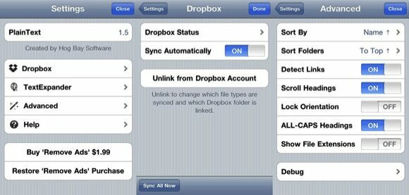 synchronizacja Dropbox