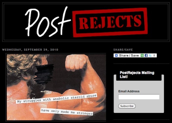 6 innych stron do naśladowania, jeśli kochasz PostSecret PostRejects