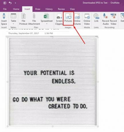 onenote optyczne rozpoznawanie znaków