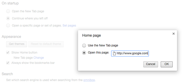 set-homepage-in-chrome