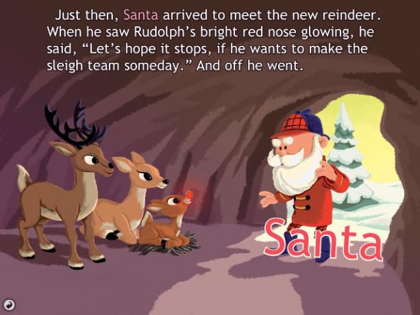 6 Świątecznych historii wprowadzonych do życia w aplikacji iPad Rudolph na iPada