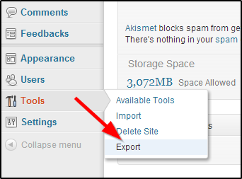 Twój przewodnik w ostatniej chwili dotyczący eksportowania Twojego postowego bloga, zanim zostanie zamknięty na zawsze Eksport narzędzi WordPress