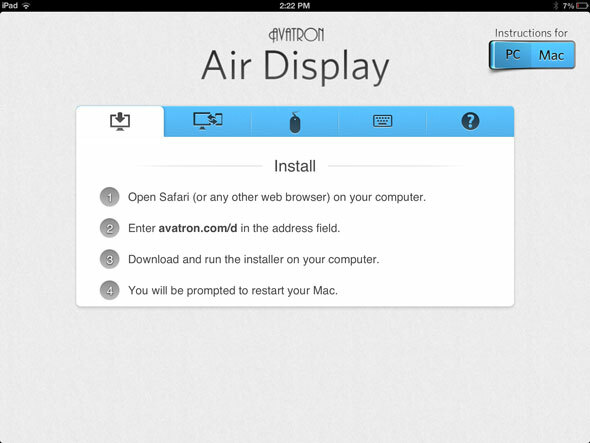 Jak korzystać z iPada (lub iPhone'a!) Jako drugiego pomocnika wyświetlania powietrza w [iOS]