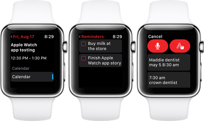 Fantastyczna 2 Aplikacja Apple Watch Calendar