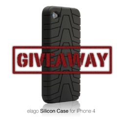 Elago Tire Tread Silicon Case do iPhone 4 Review i Giveaway silicongiveaway