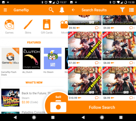 gameflip aplikacja mobilna tanie gry