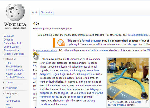 rozszerzenie wikipedia chrome