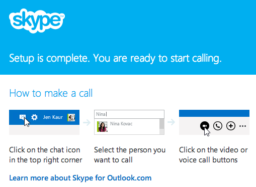 Aktywowany przez Skype