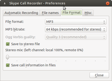 Skype Linux Recorder Call Recorder