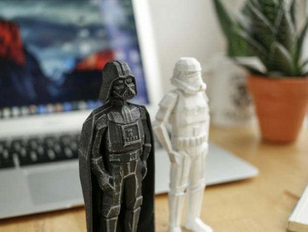 Drukuj 3D Star Wars rekwizyty figurki szturmowca Dartha Vadera