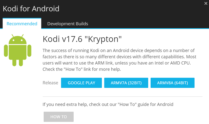Jak zaktualizować Kodi na Androida Kodi Android 670x398