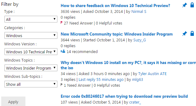 Forum społeczności Microsoft