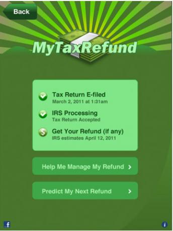 Aplikacja iPhone na zwrot podatku