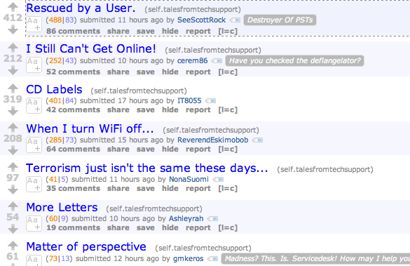 Specjalne wydanie All AskReddit And A Subreddit of the Week [Best of Reddit] talesfromsupport