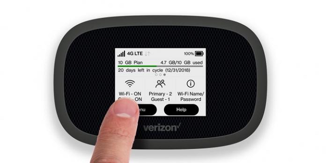 Verizon Jetpack MiFi 8800L wifi hotspot