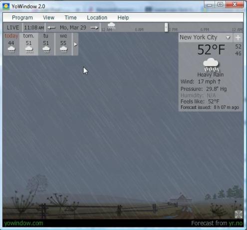 YoWIndow - naprawdę fajna aplikacja pogodowa z wirtualnym wyświetlaczem pogody yowindow5