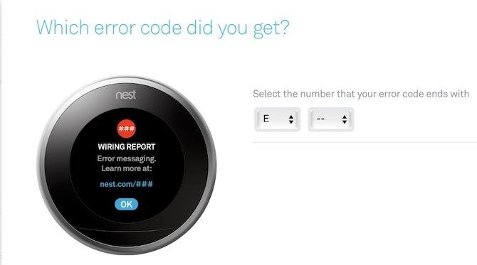 Jak skonfigurować i korzystać z kodu błędu gniazda Nest Learning Thermostat