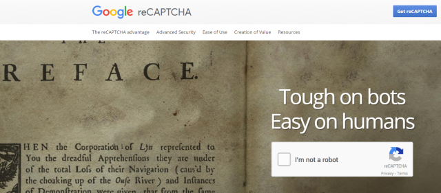 recaptcha