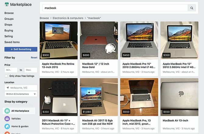 Facebook Marketplace Używane laptopy