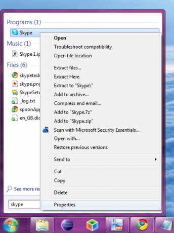 odpnij skype Windows 7