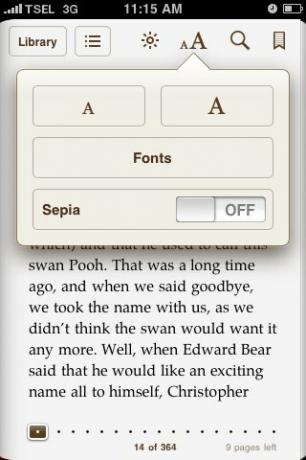 iBooks na iPhone'a