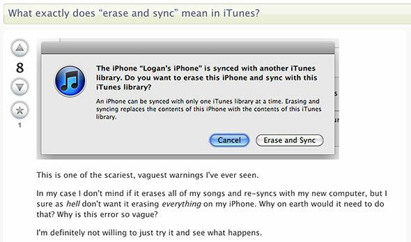 Czy Twój nowy iPhone jest sparowany z inną biblioteką iTunes? Don't Freak Out Yet kasuj i synchronizuj