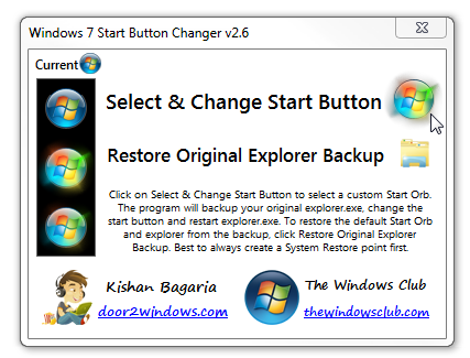 Menu startowe systemu Windows 7