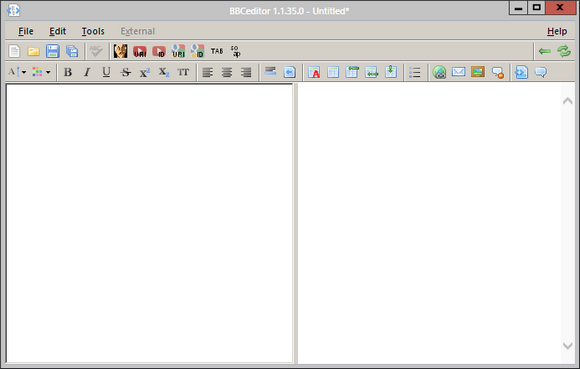 BBCeditor umożliwia przygotowywanie i formatowanie postów na forum offline [Windows] bbce1