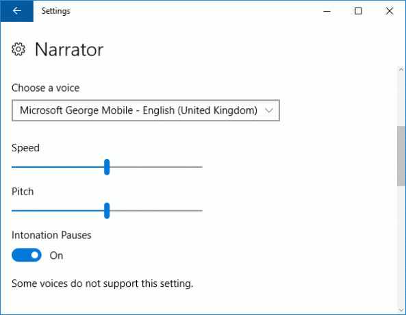 narrator systemu Windows 10