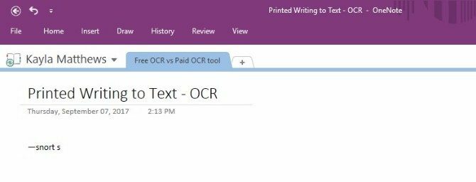 onenote optyczne rozpoznawanie znaków