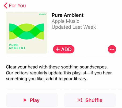 Dodaj Apple Music Playlist iOS