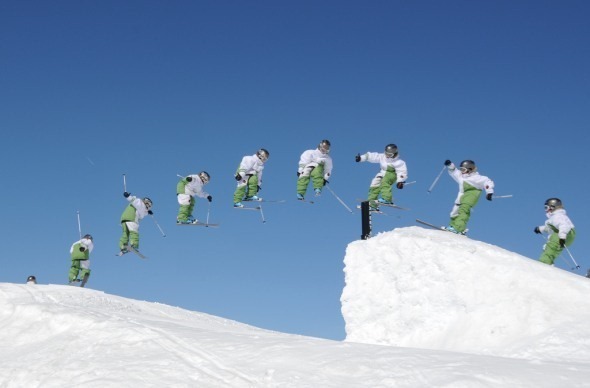 snowboardowa tapeta na pulpit