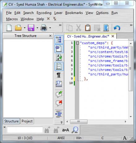 SynWrite: Notatnik alternatywa do robienia notatek i edycji kodów programowania synwrite