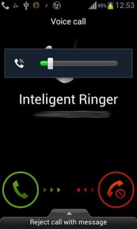 głośność pierścienia kontrolnego Androida