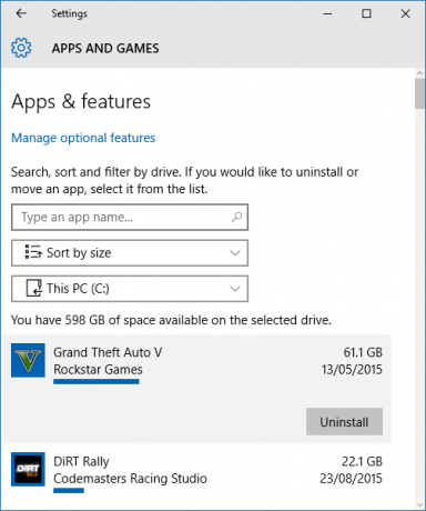 aplikacje i gry na Windows 10