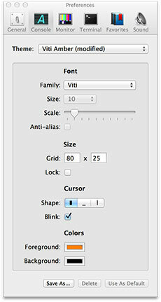 Cathode & Blinky: Sexy Vintage Zamienniki dla konsoli Terminal & TextEdit [Mac OS X]