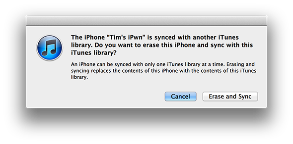 Czy Twój nowy iPhone jest sparowany z inną biblioteką iTunes? Don't Freak Out Jeszcze inna biblioteka