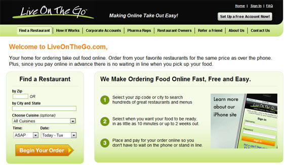 lista restauracji zamawiających jedzenie online