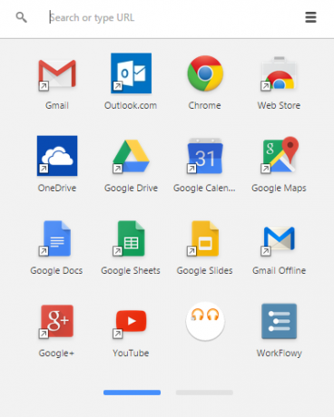 Chromebook-menu