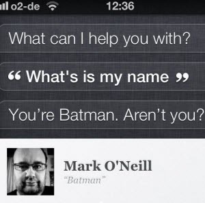 Siri, dlaczego mnie nie rozumiesz? [INFOGRAFICZNY] siri batman