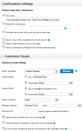 123FormBuilder: Łatwo twórz różne typy formularzy online 123ContactForm2