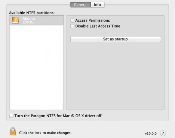 Paragon NTFS dla systemu Mac OS X Preferencje sprawdzania paragonów 2 xn