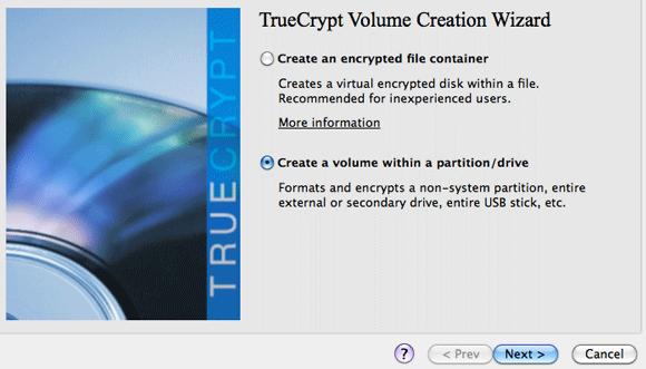 Jak stworzyć prawdziwie ukrytą partycję dzięki TrueCrypt 7 2 w obrębie partycji