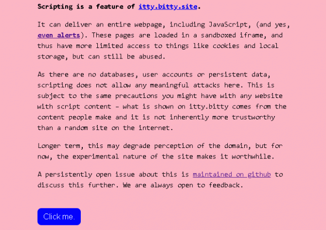 Zbuduj darmową hostingową stronę HTML z Itty Bitty
