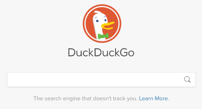 google alternatywy - DuckDuckGo