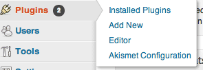 Co nowego w WordPress 3.3? menu wysuwane