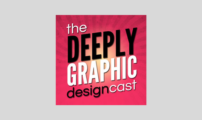 Podcast Deeply Graphic DesignCast Design