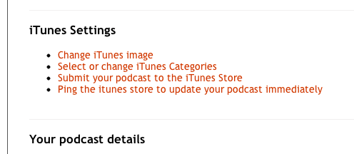 aplikacja iTunes podcast