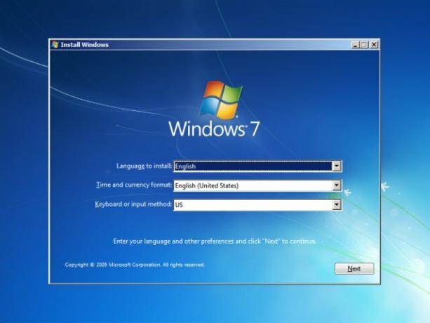 instalacja Windows-7